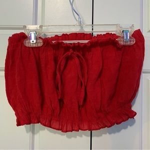 Red Tube Top